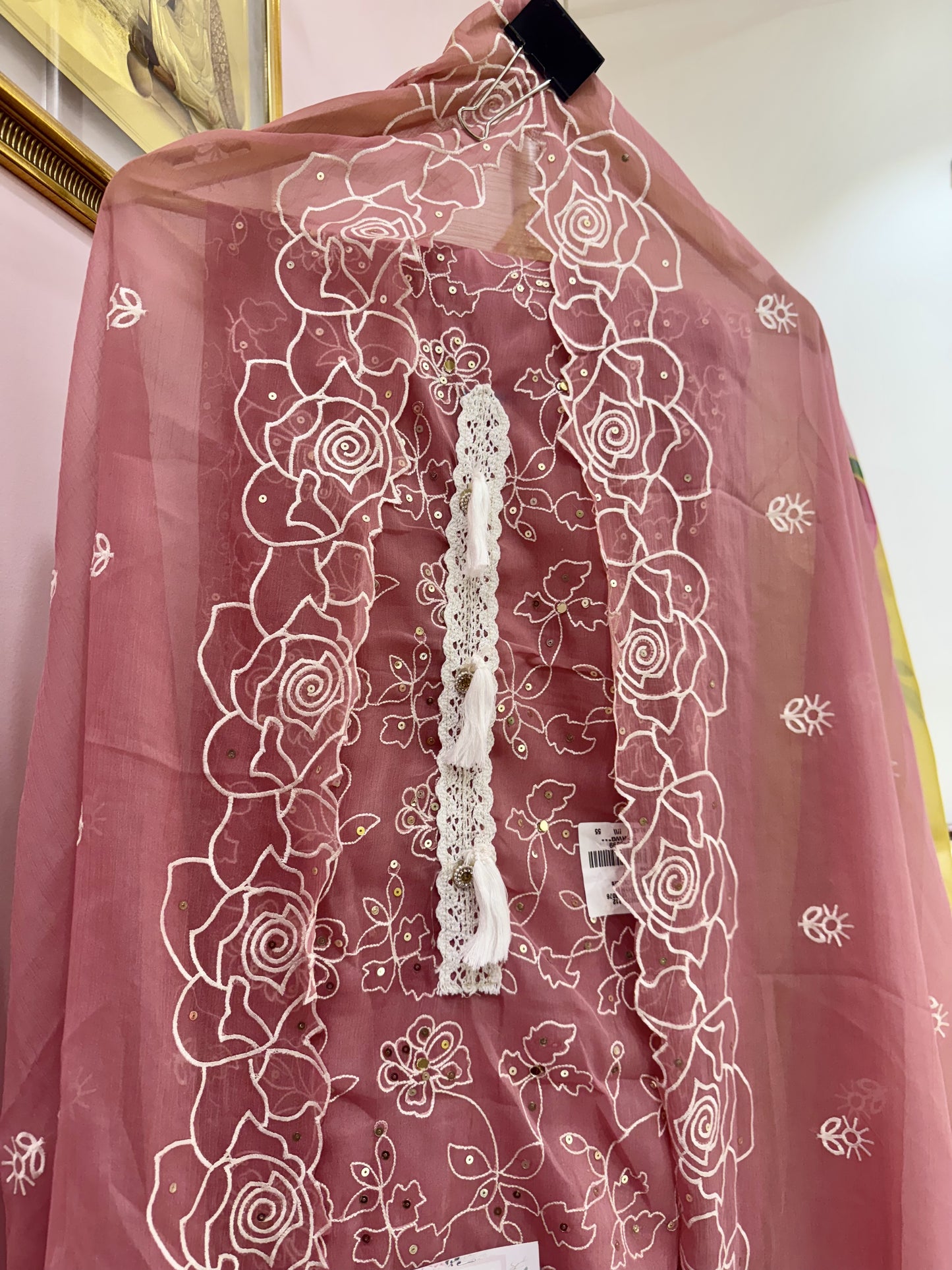 georgette Semi stitch suit