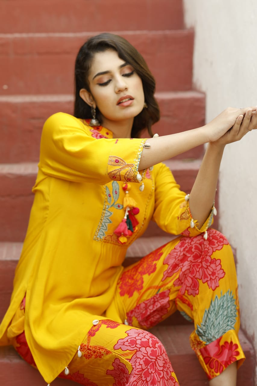 pure muslin cord set in farshi Salwar