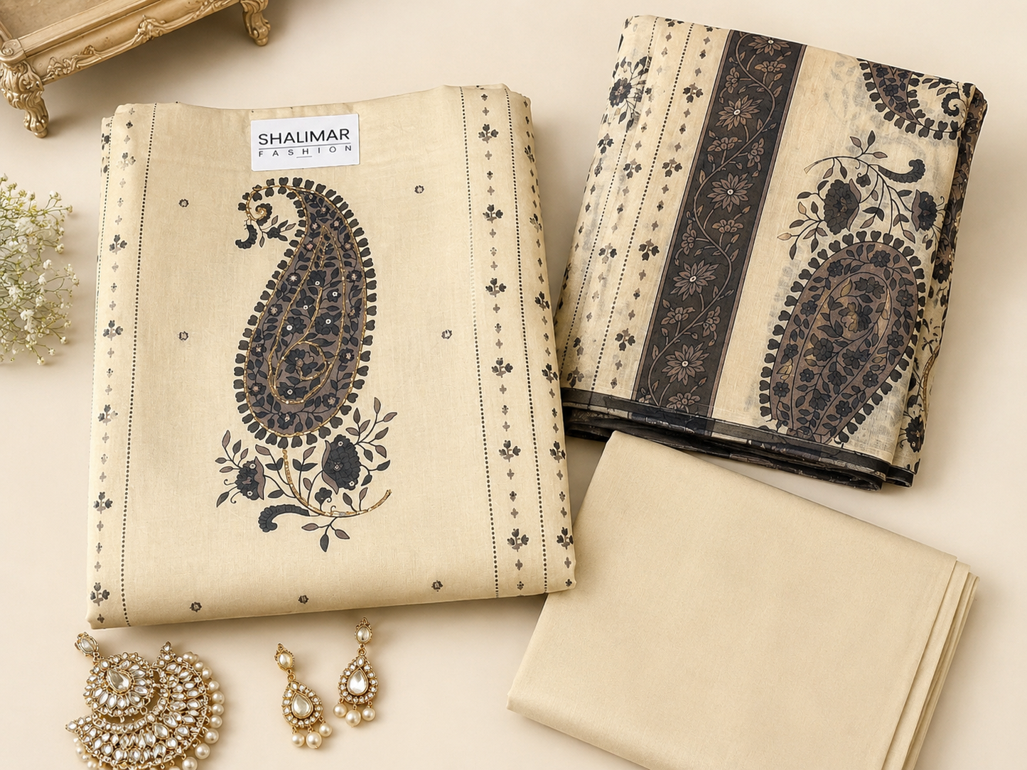 Pure cotton unstitch suit in all traditional look