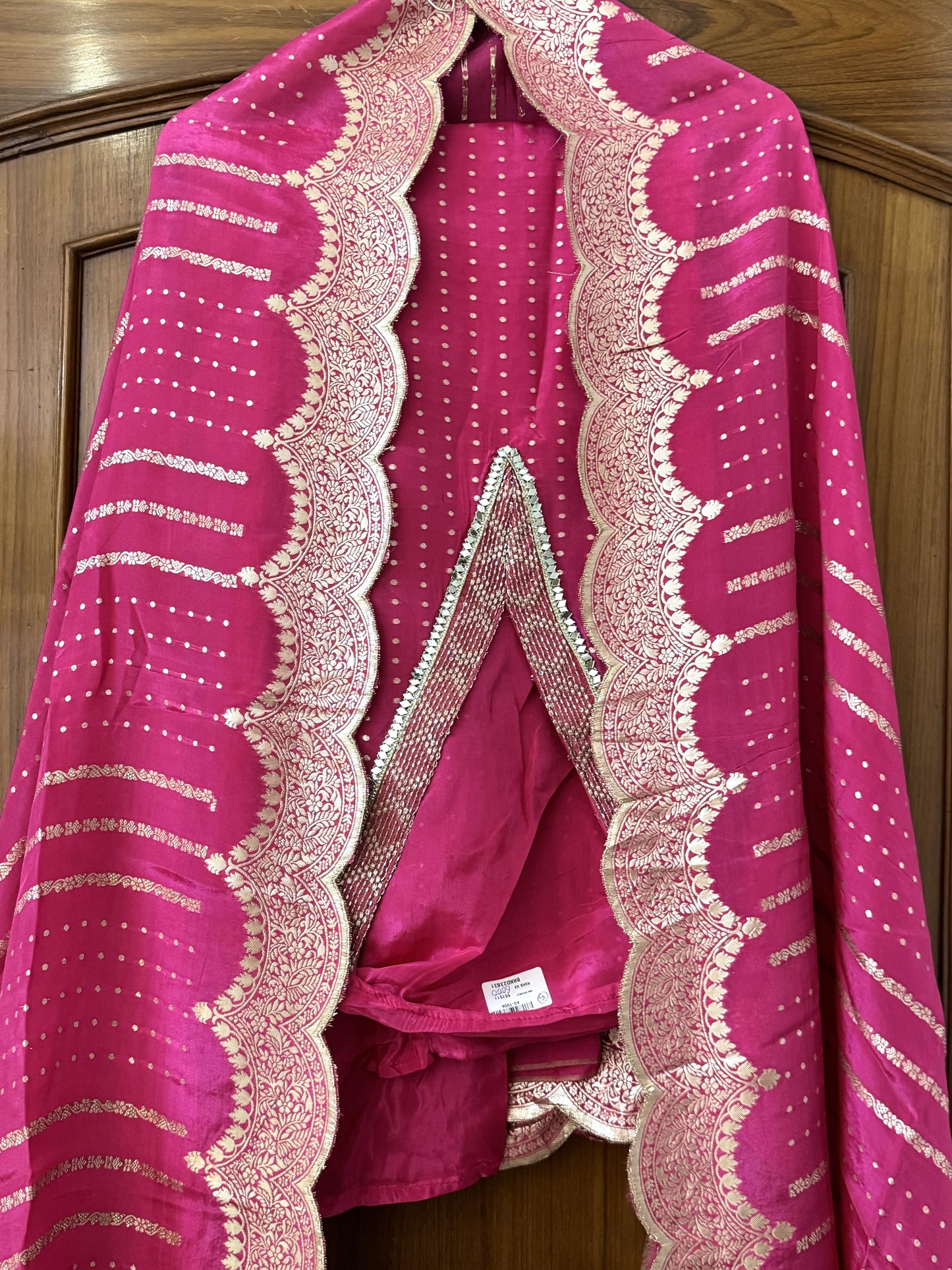 pure silk unstitch fabric